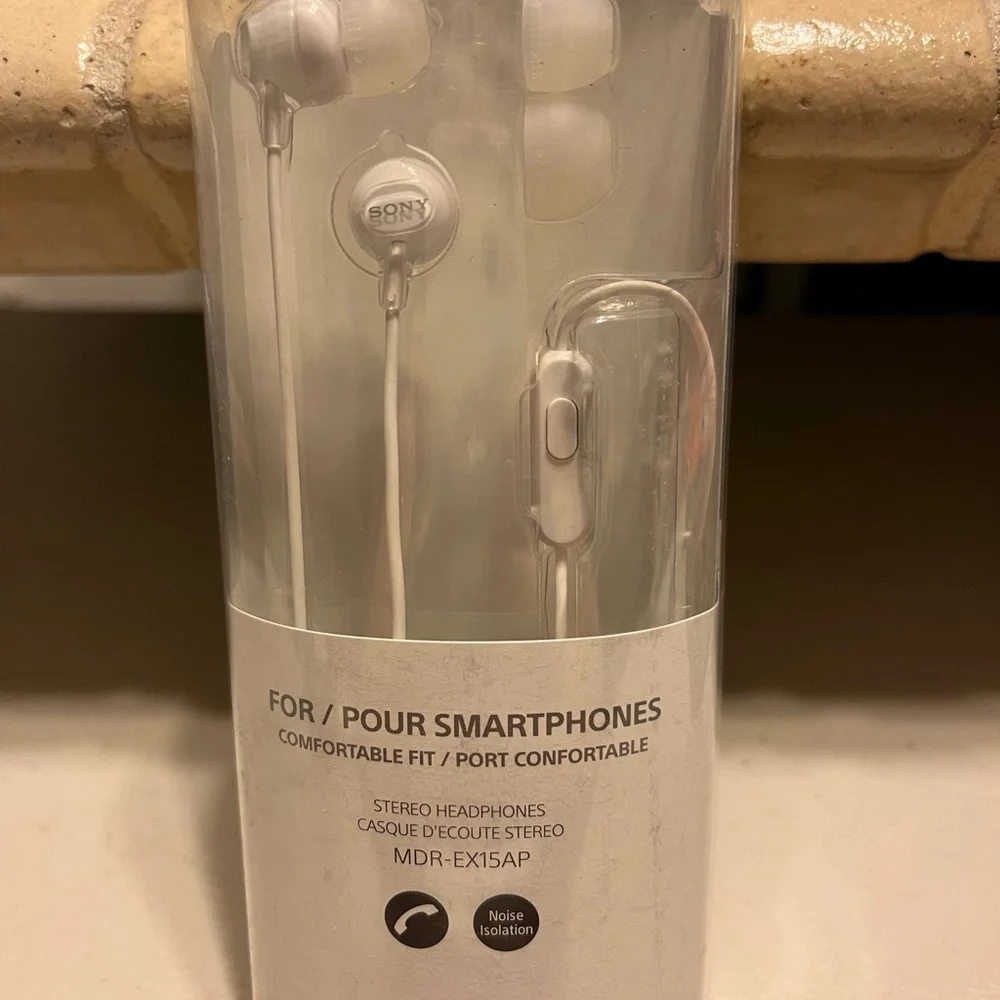 Sony for old smartphones stereo headphones mdr-ex15ap